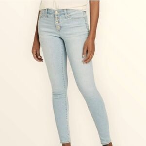 2 For $30 - Universal Thread Light Wash Skinny Button Fly High Rise Jeans